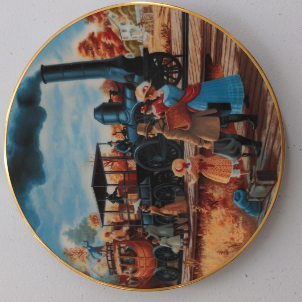 The Steam Engine Plate